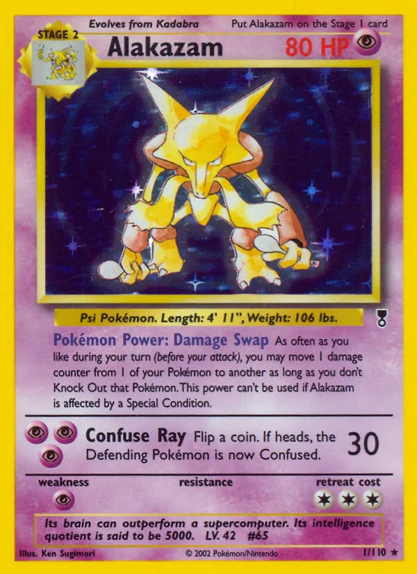 Alakazam #1 card image