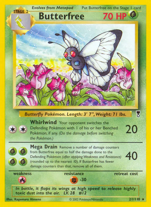 Butterfree card image