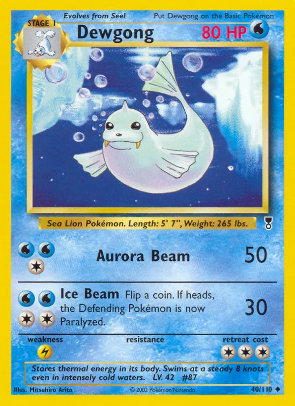 Dewgong card image