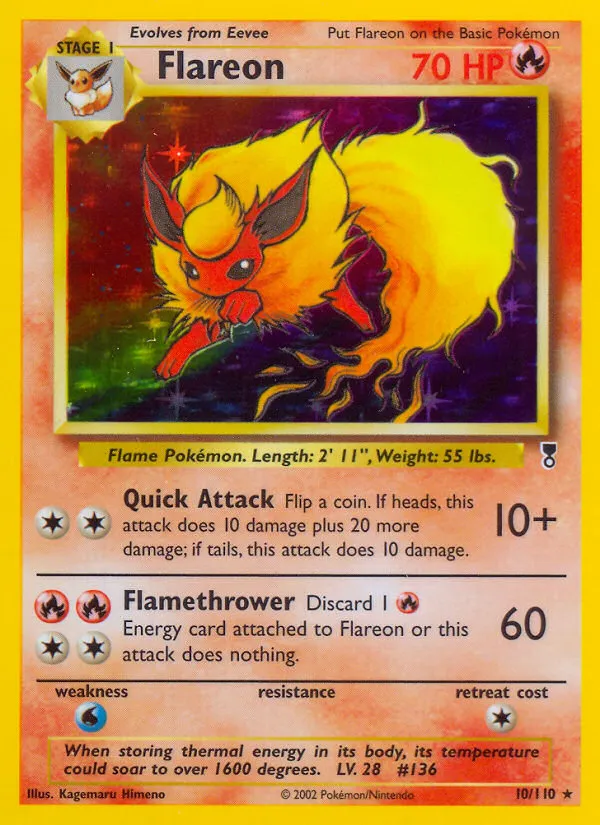 Flareon #10 card image