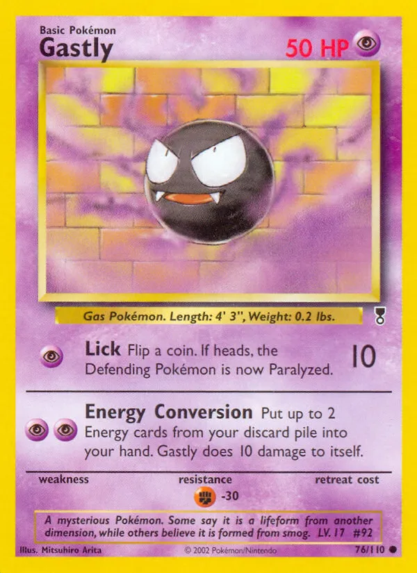 Gastly card image