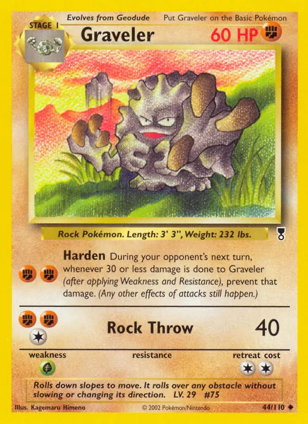 Graveler card image