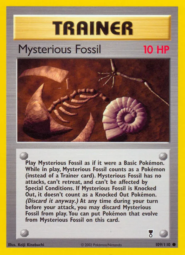 Mysterious Fossil card image