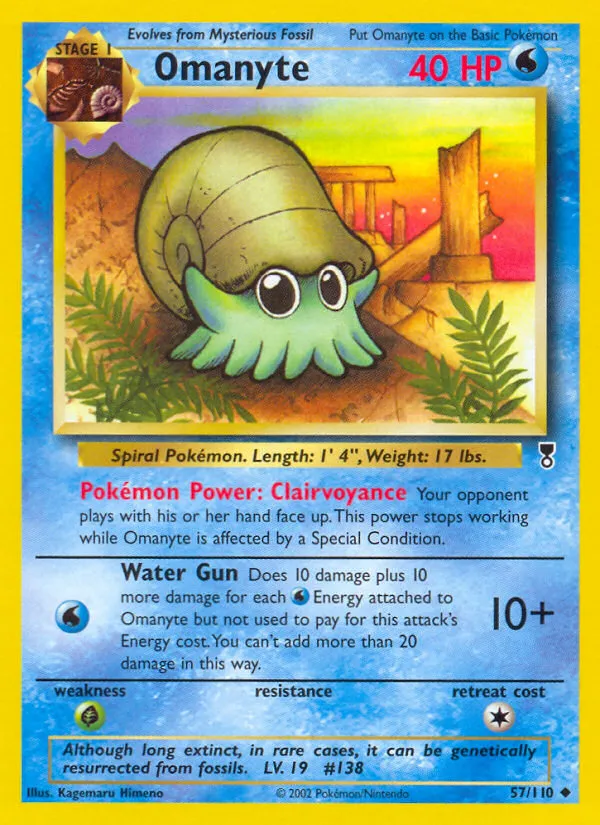 Omanyte card image