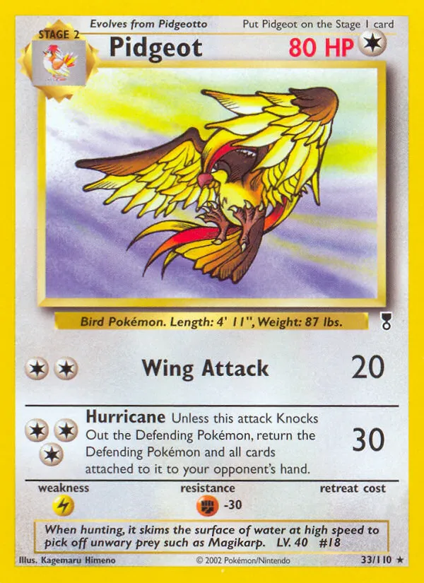 Pidgeot card image