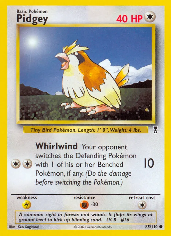 Pidgey card image