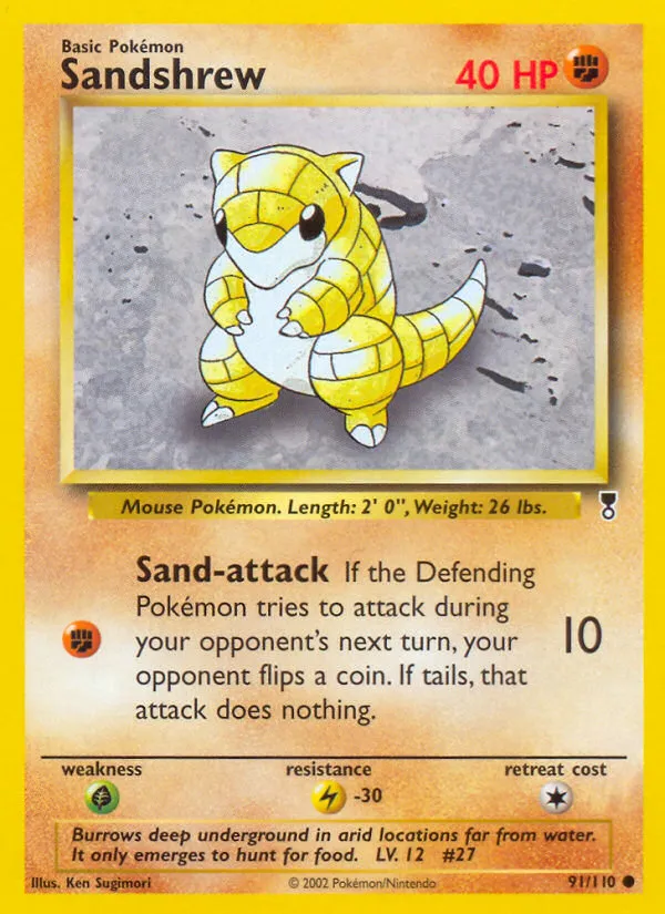 Sandshrew card image
