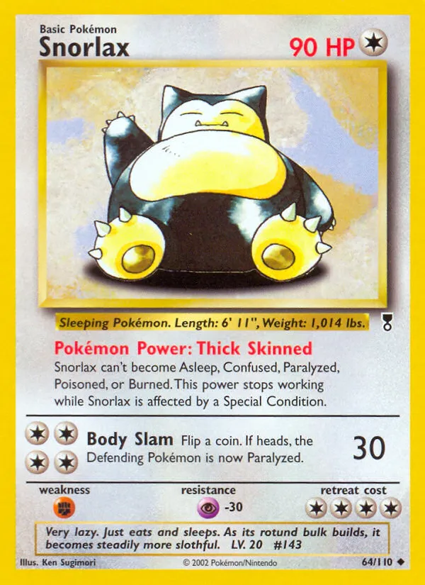 Snorlax card image