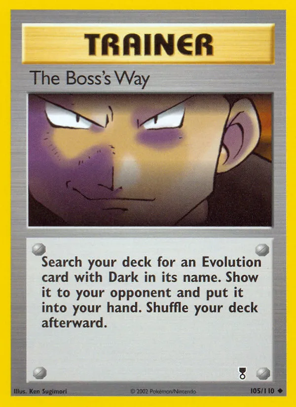 The Boss's Way card image