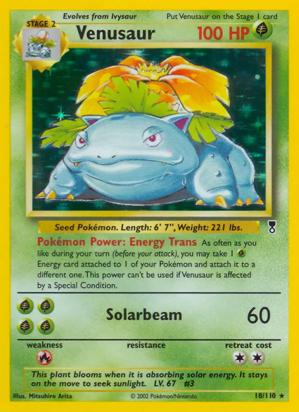 Venusaur #18 card image
