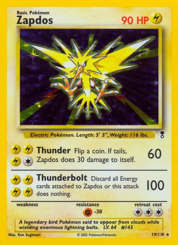 Zapdos card image