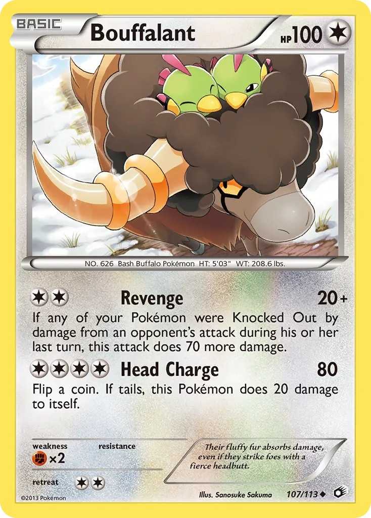 Bouffalant card image