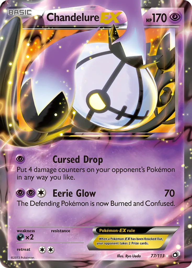 Chandelure-EX card image