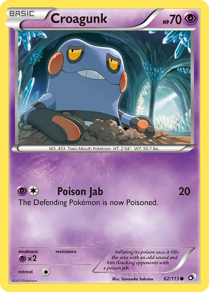 Croagunk card image