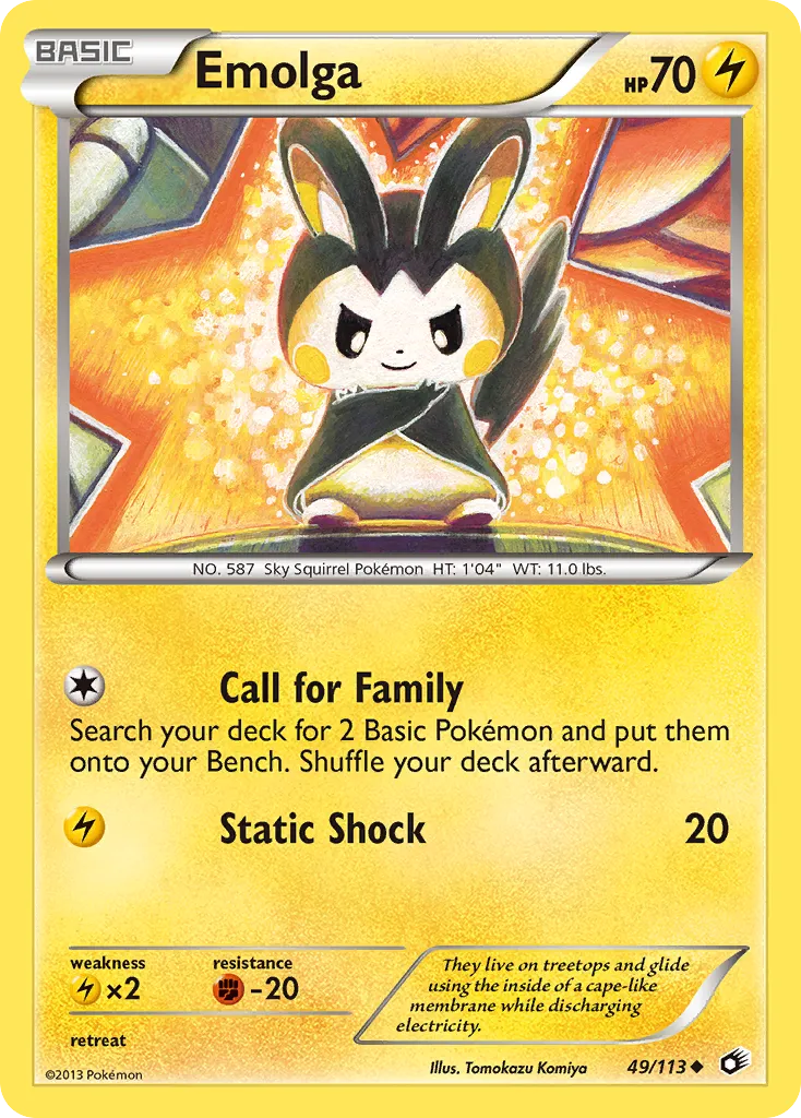 Emolga card image