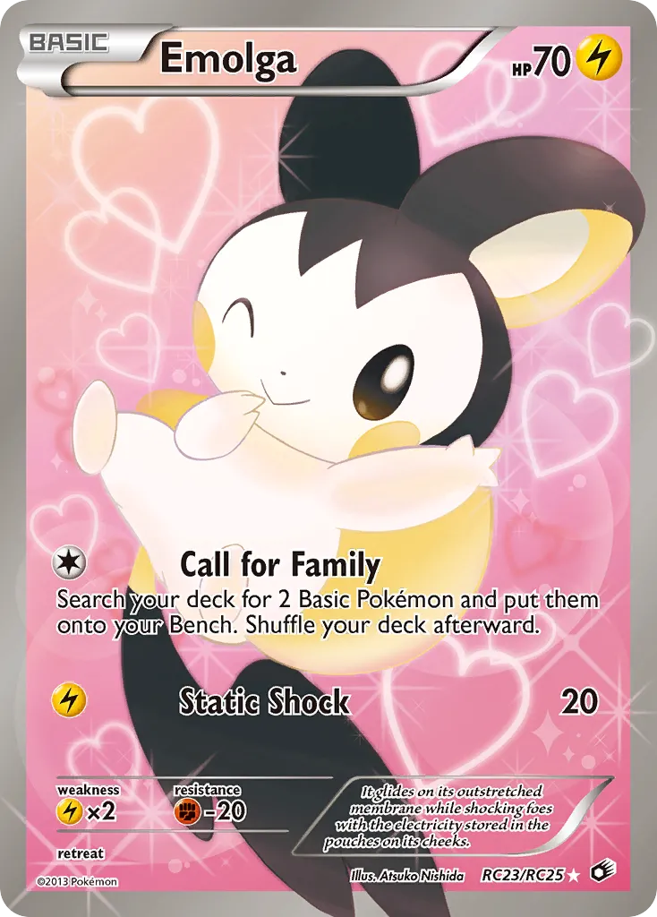 Emolga #RC23 card image