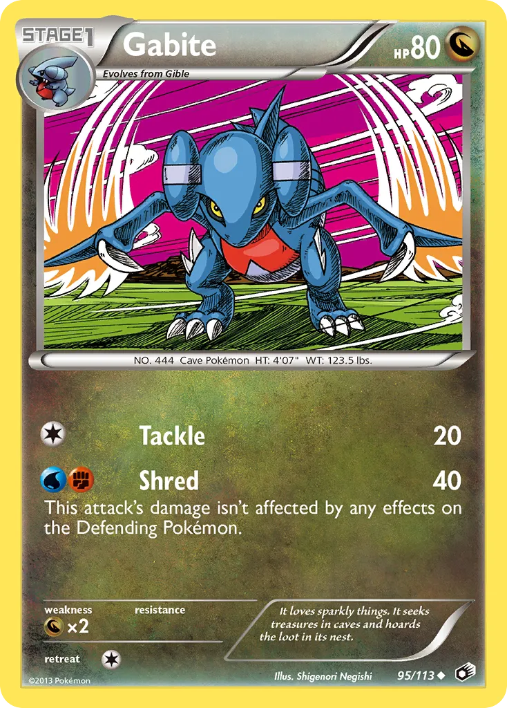 Gabite card image