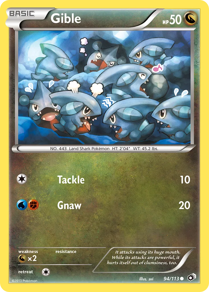 Gible card image