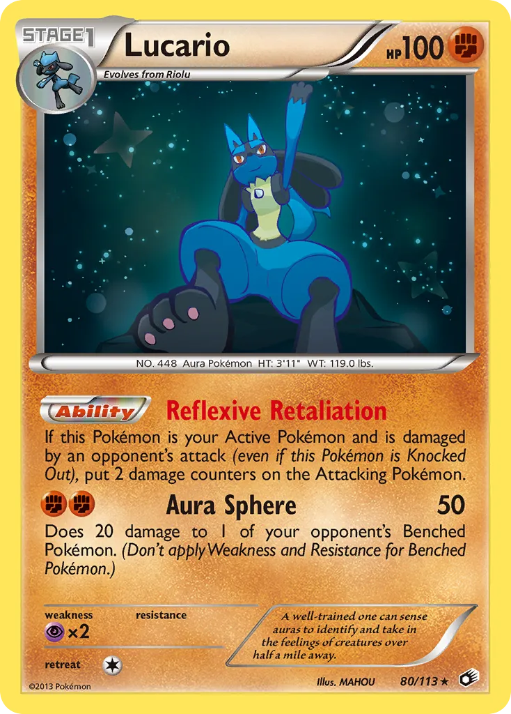 Lucario card image