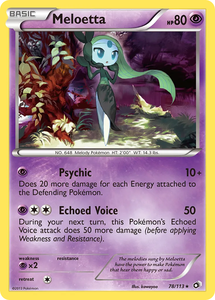 Meloetta card image