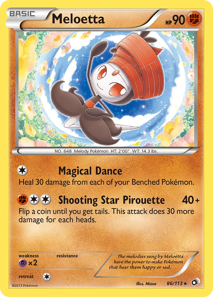 Meloetta card image