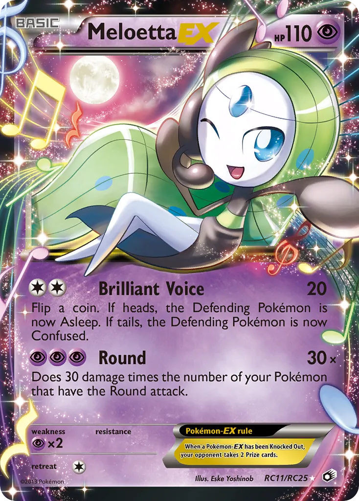 Meloetta-EX card image