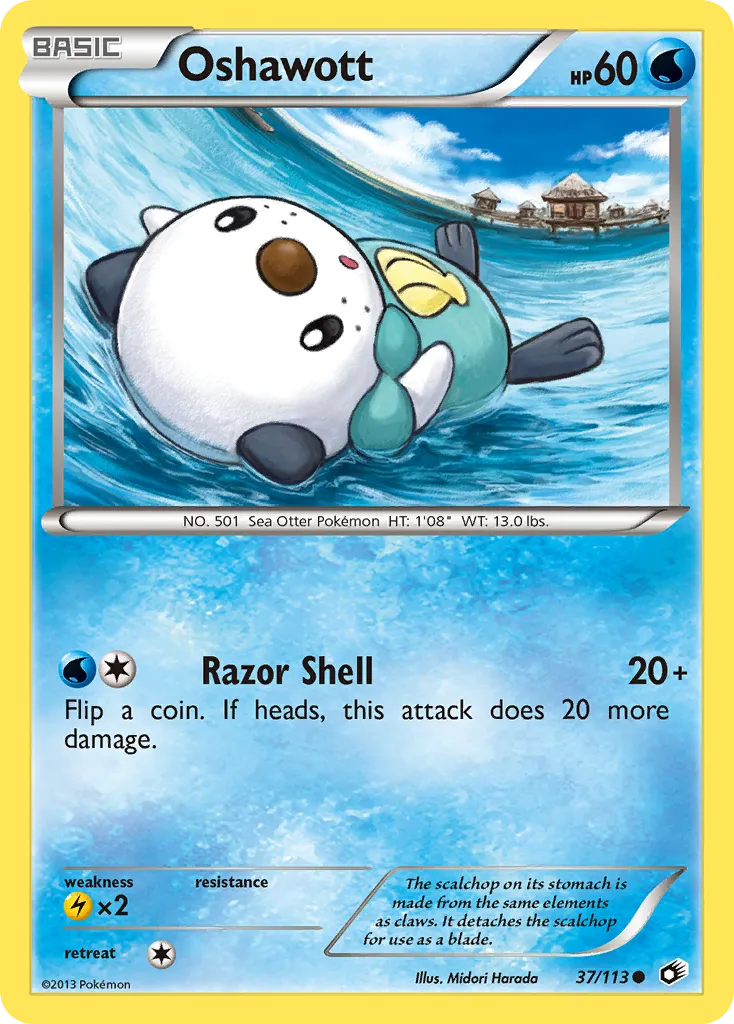Oshawott card image