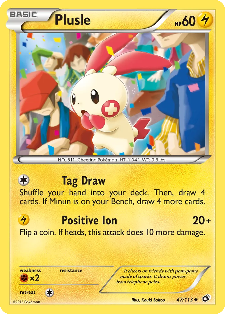 Plusle card image