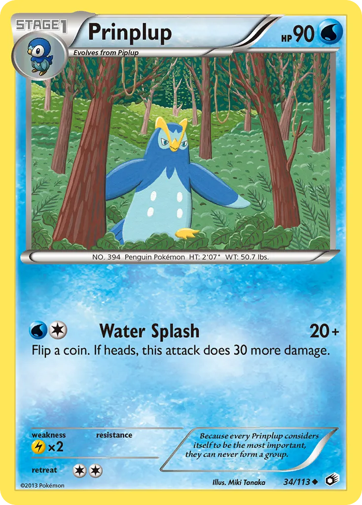 Prinplup card image