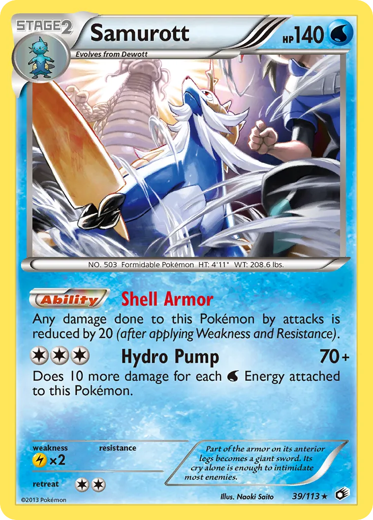Samurott card image