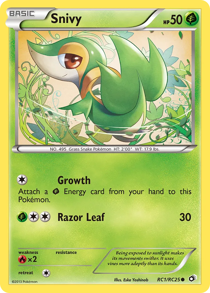Snivy card image