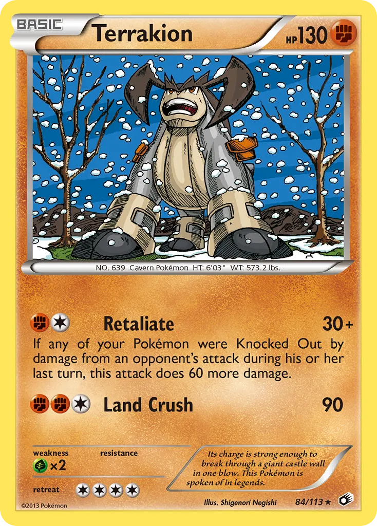 Terrakion card image