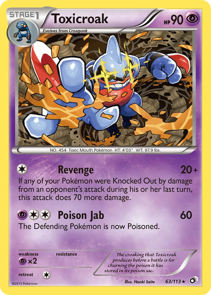 Toxicroak card image