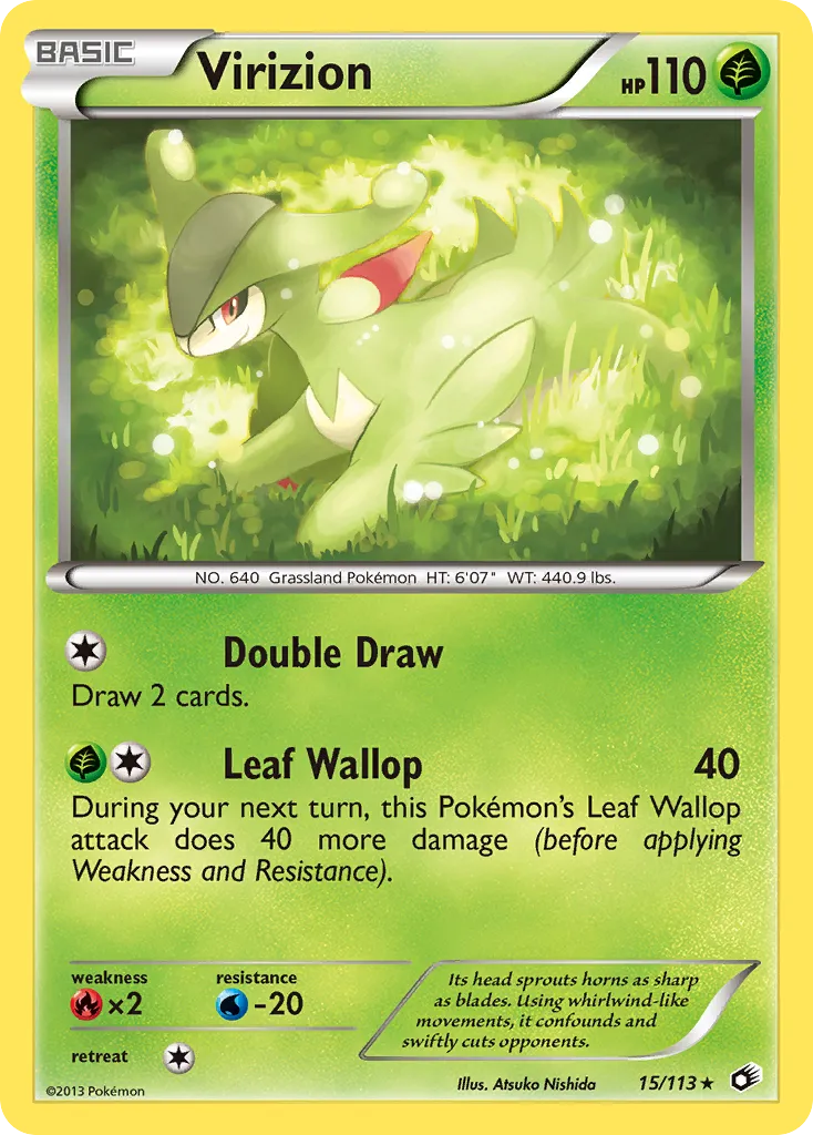 Virizion card image