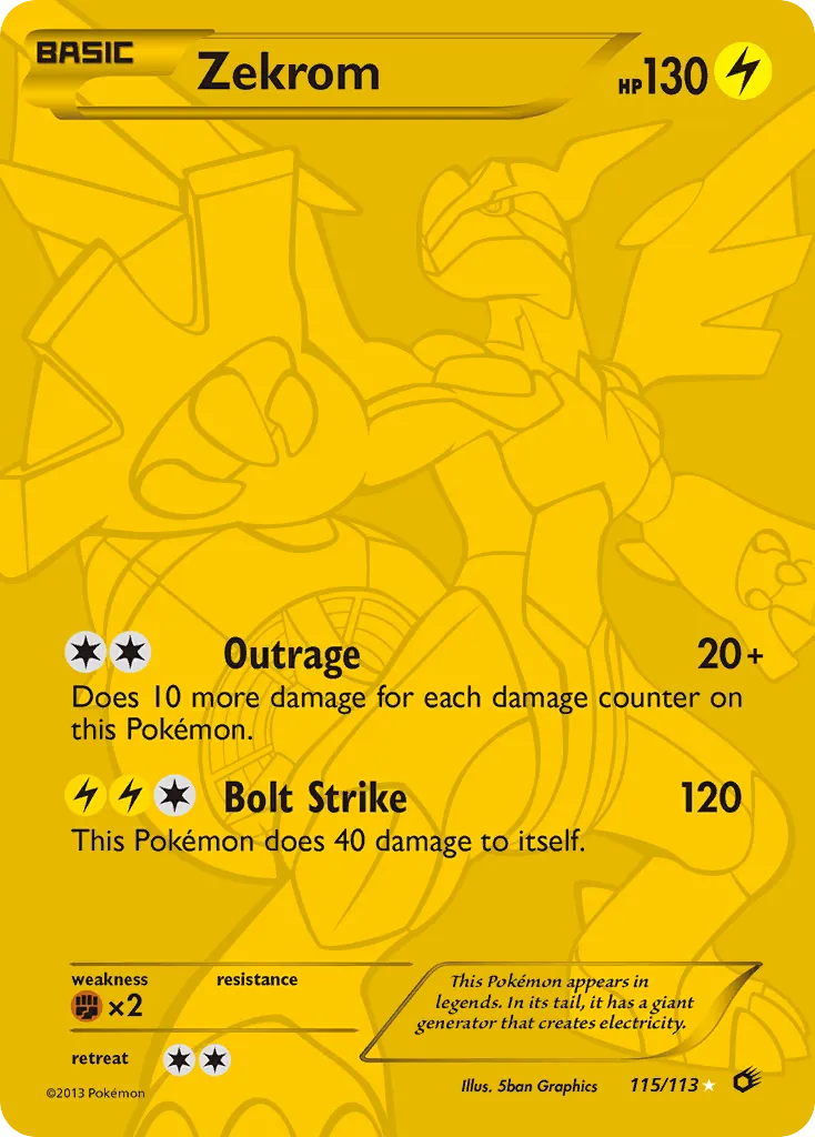 Zekrom #115 card image