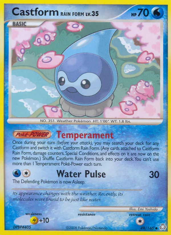 Castform Rain Form card image