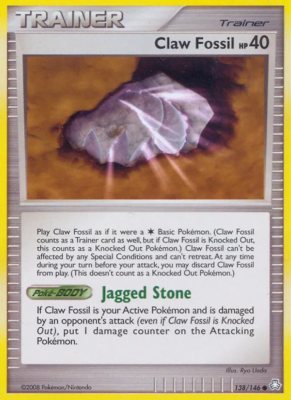 Claw Fossil card image