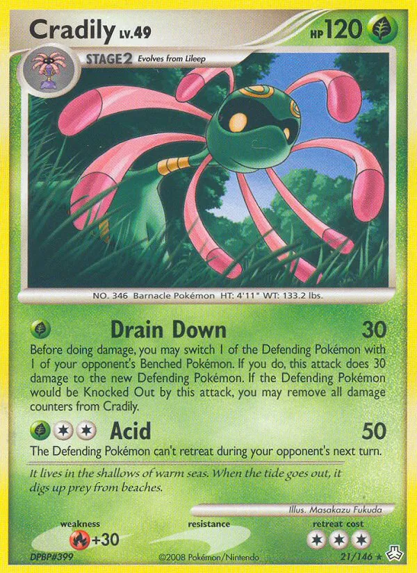 Cradily card image