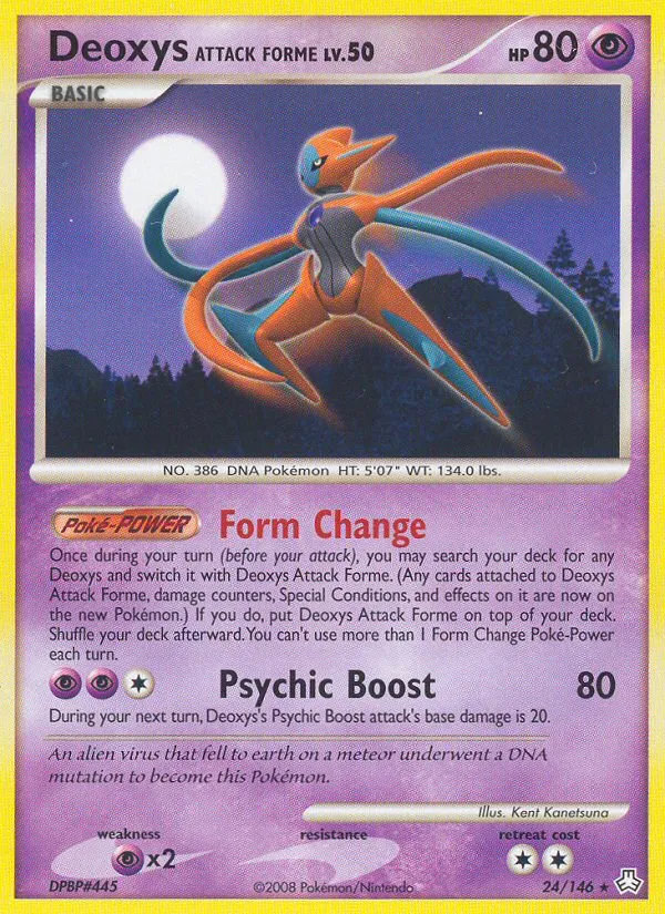 Deoxys Attack Forme card image