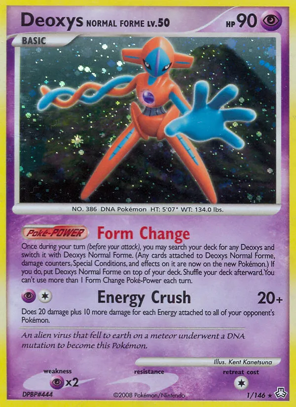 Deoxys Normal Forme card image