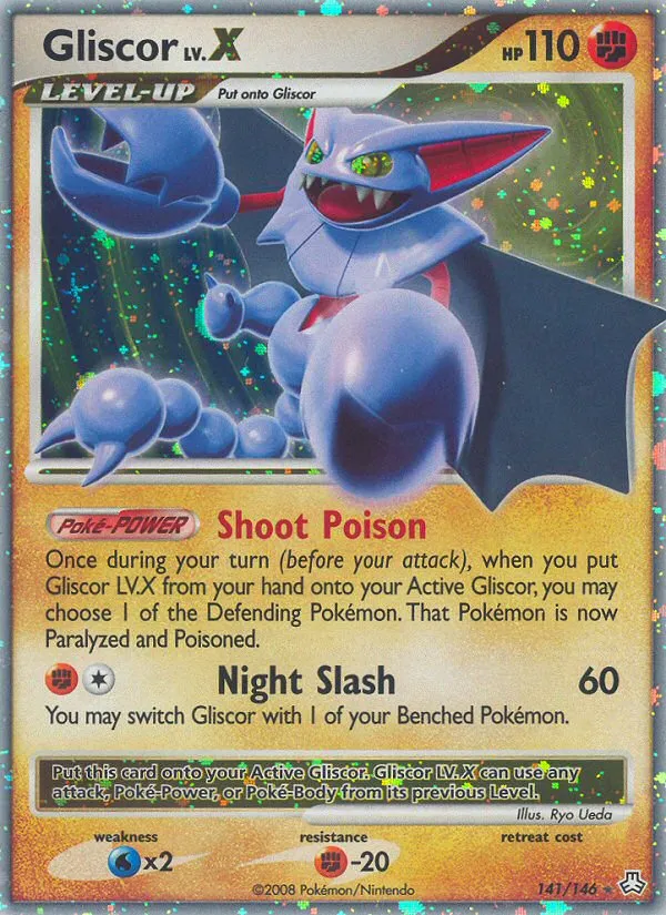 Gliscor LV.X #141 card image