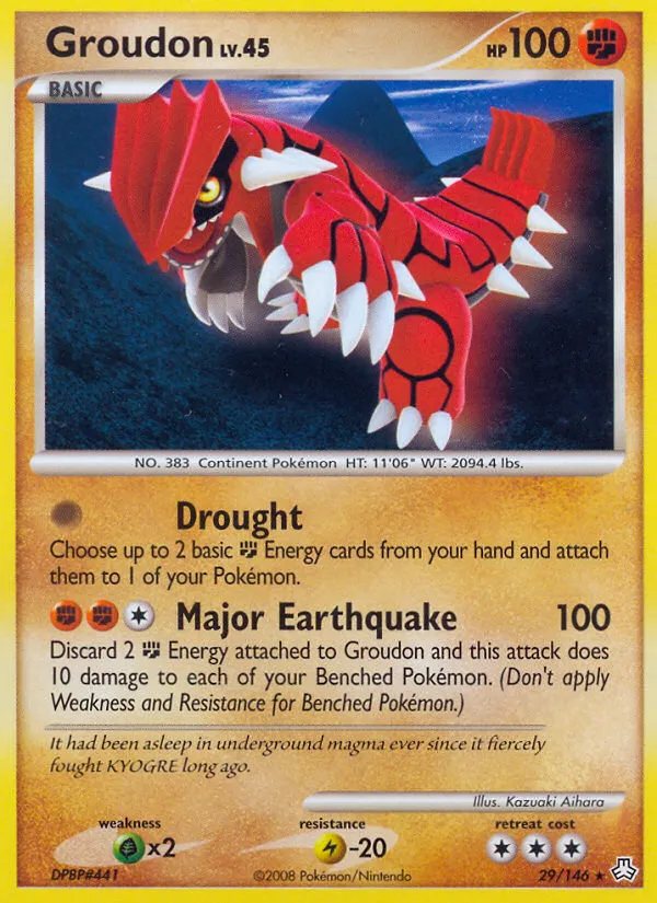 Groudon card image