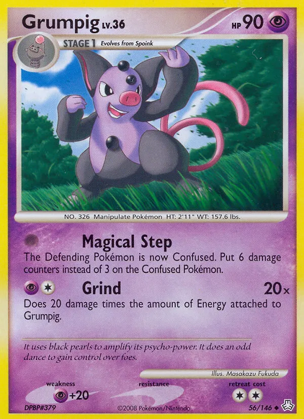Grumpig card image