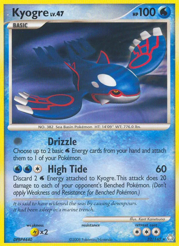 Kyogre card image