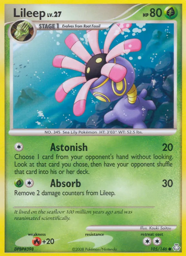 Lileep card image