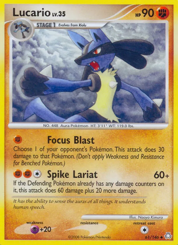Lucario card image