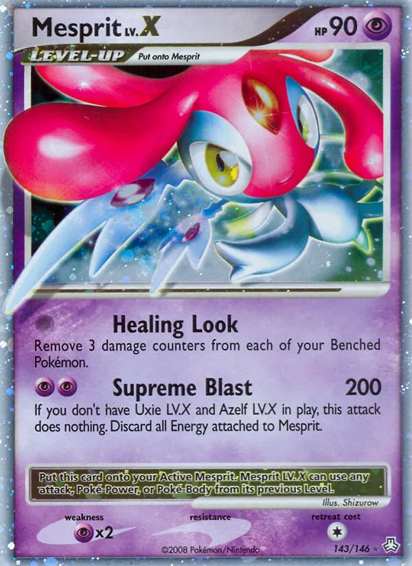 Mesprit LV.X card image