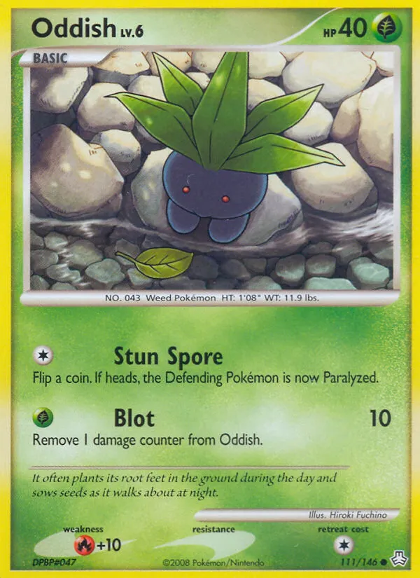 Oddish card image