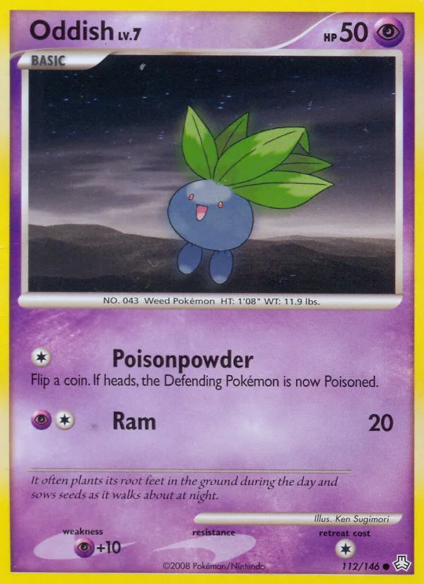 Oddish card image