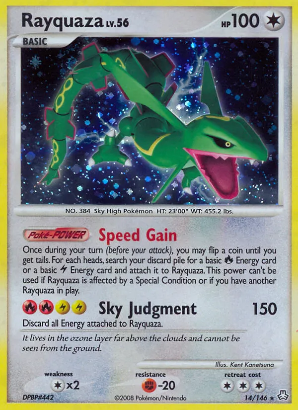 Rayquaza #14 card image